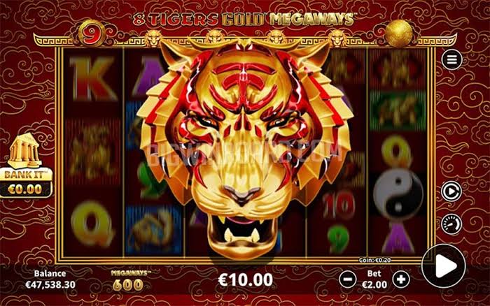8 Tigers Gold Megaways de Pragmatic Play en Slotuna